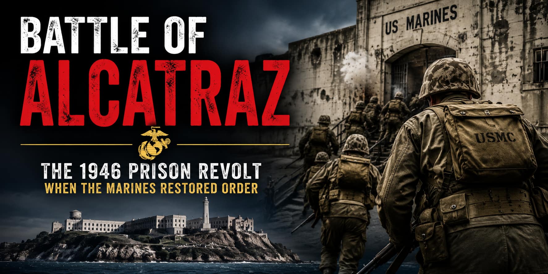 Battle of Alcatraz. When the Marines Ended the 1946 Prison Revolt