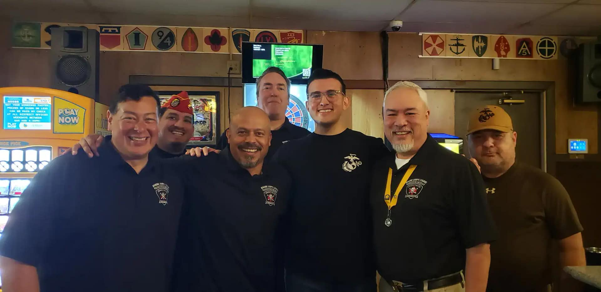 Marine Corps League member group photo