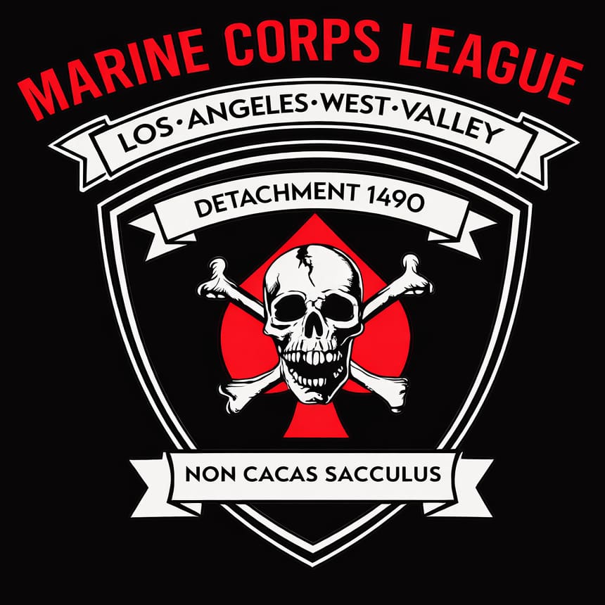 Marine Corps League Detachment 1490 logo